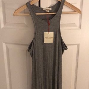NWT! Long Grey Maxi Dress